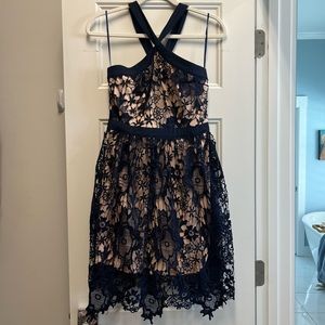 Francesca’s Y-Neck Dress